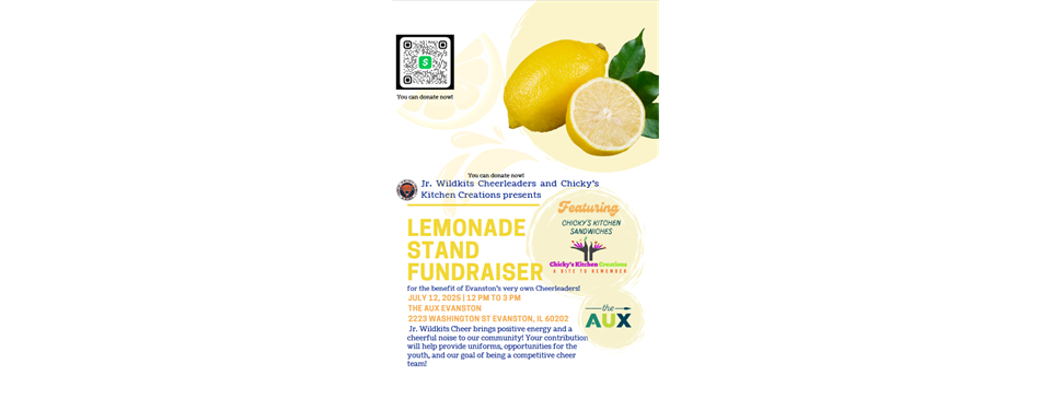 EJWK CHEER LEMONADE STAND FUNDRAISER 12 JUL