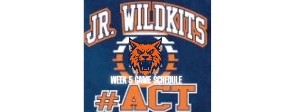 WEEK FIVE GAME SCHEDULE IN THE NEWS